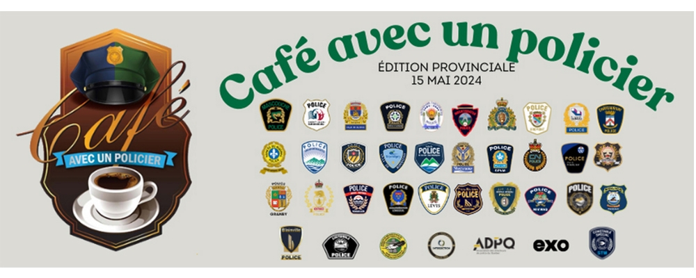 Café avec un policier : rendez-vous le 15 mai
